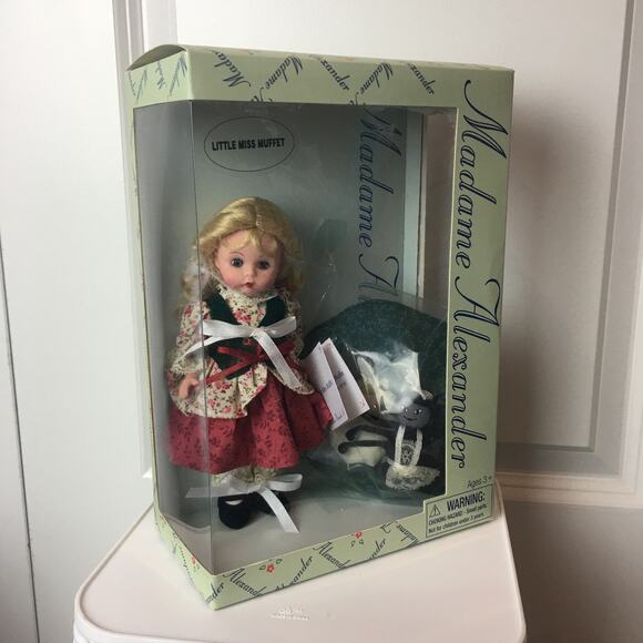 Madame Alexander Little Miss Muffet Doll Collectors Item 8'' NEW 38790 - Picture 2 of 9